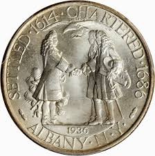 The 1936 Albany Half Dollar Was Issued To Mark The 250th