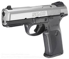ruger sr40 pistol in 40 s w