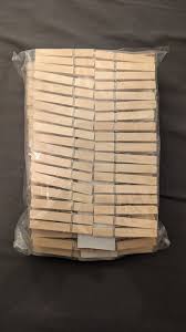 clothes pins 150 pack laundry natural