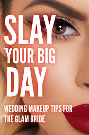 wedding makeup tips for the glam bride