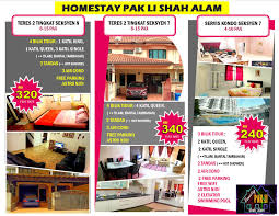 Mencari homestay yg murah, selesa dan lengkap dgn kemudahan? Homestay Pak Li Shah Alam Home Facebook