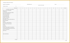 Expense Templates Free Expense Report Template Budget Templates