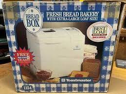 Bread machine frequently asked questions. Toastmaster Bread Box 1154 Automatic Bread Maker 19 99 Picclick