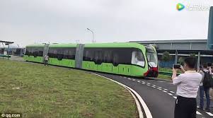 Image result for trams without tracks