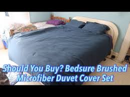 Bedsure Brushed Microfiber Duvet Cover