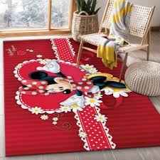 minnie mouse ver12 area rug for