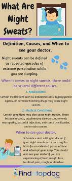what causes night sweats findatopdoc