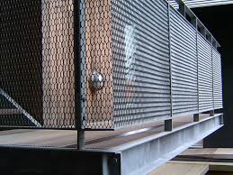 flattened and expanded metal grating