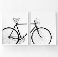 bike print bicycle art bicycle wall art