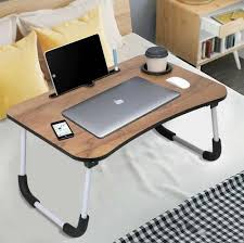 Wood Laptop Table Portable Notebook Bed