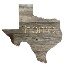 State Reclaimed Wood Wall Art