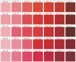 Pantone Red Colour Chart Best Picture Of Chart Anyimage Org
