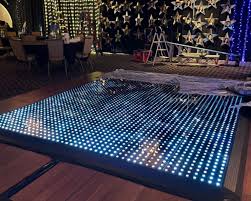 pixel led dance floor 10x10 al