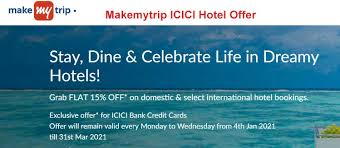 Icici bank makemytrip credit card. Makemytrip Icici Hotel Offer 2021 5000 Discount With Credit Card