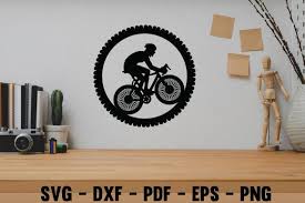 Bicycle Metal Wall Art Laser Cut File