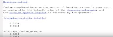 fsolve in matlab what you need to know