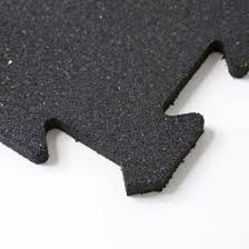 15mm puzzle rubber gym flooring mat