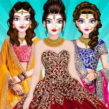 indian bridal makeup game