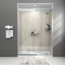 x 72 in frameless sliding shower door