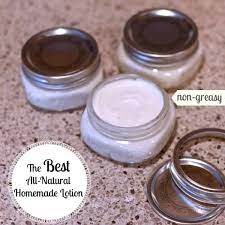 the best all natural homemade lotion