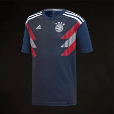 Bayern munich home jersey 2018/19. Adidas Kids Fc Bayern Munich 2018 19 Home Pre Jersey Boys Replica Training Tops Blue