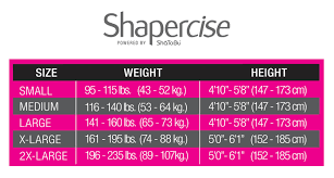 Shapercise Waist To Mid Thigh Shaper