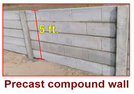 Installing Precast Compound Wall Cost
