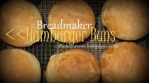 easy buns recipe homemade breadmaker