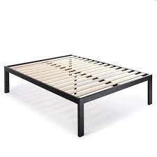 easy assemble metal platform bed frame