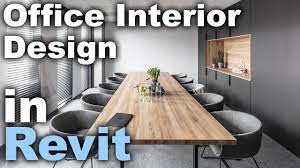 office interior design in revit