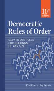 The Rules Democratic Rules Of Order