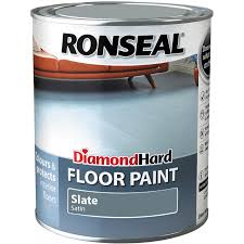ronseal diamond hard floor paint slate 750ml