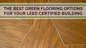 the best green flooring options for