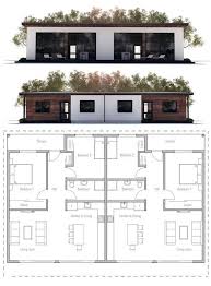 Duplex House Plan New Home Duplex