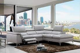 Italian Leather Sectional Fort Worth