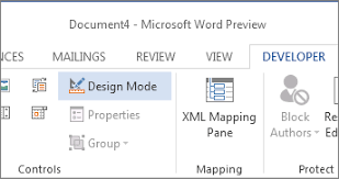Create Forms That Users Complete Or Print In Word Word