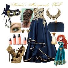 Have them celebrate everything with a masquerade ball. Merida S Masquerade Ball Masquerade Dresses Disney Inspired Fashion Fashion