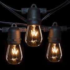 E26 Commercial String Light Sets S14 Clear Bulbs Hometown Evolution Inc