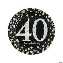 40th birthday party themes