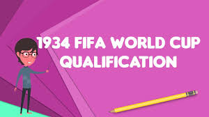 1934 fifa world cup qualification