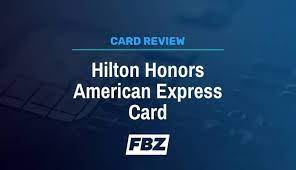 hilton honors american express card
