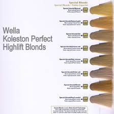 Wella Koleston Perfect Highlift Blonds Balayage Hair Dyed