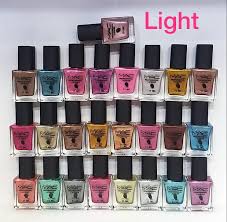 mac light color nail polish at rs 30