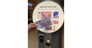 Il vous suffit de remplir le montant de votre choix dans une. Null Euro Banknote Zur 125 Kieler Woche Das Perfekte Souvenir Kiel Marketing E V