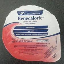 nestle benecalorie and nutrition facts