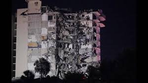 A miami condo building partially collapsed overnight, destroying a majority of the units and leaving many feared dead. Trehwt6l Qwx3m