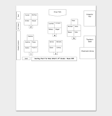 23 free great seating chart templates