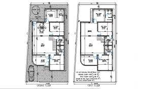 Floor Plan Of Residential House 32 X