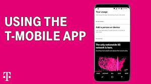 how to use the t mobile app you