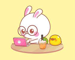 freepik com free vector cute rabbit with duck